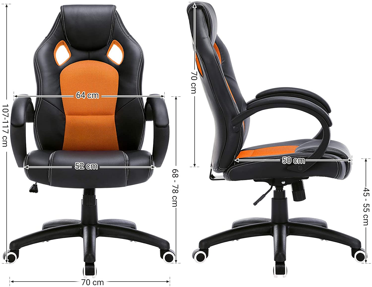 Fotel biurowy obrotowy - obrazek 3