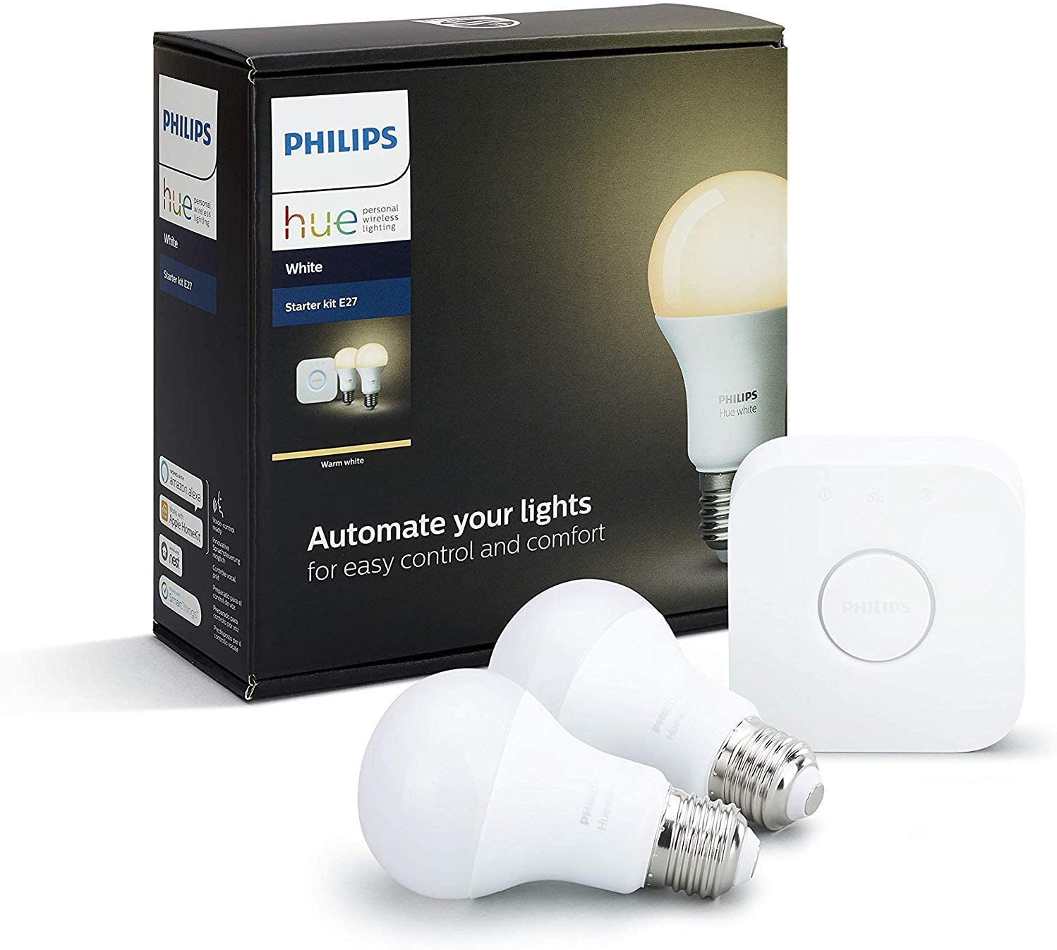 Philips Hue White Zestaw Startowy E27 9W