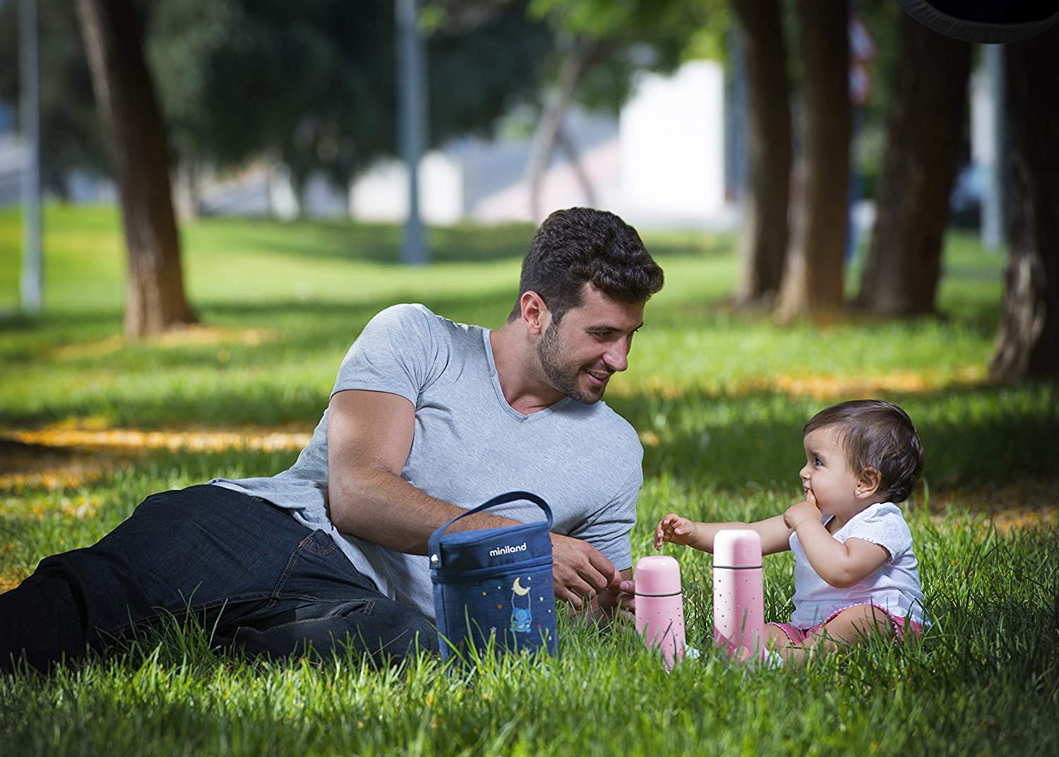 Termos dla dzieci 500 ml Miniland z powłoką - obrazek 3