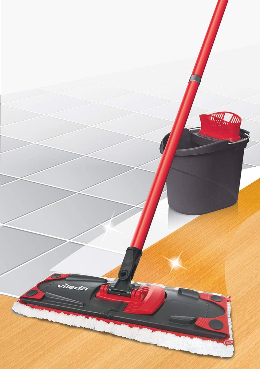 Mop płaski VILEDA UltraMat Box wiadro + wyciskacz