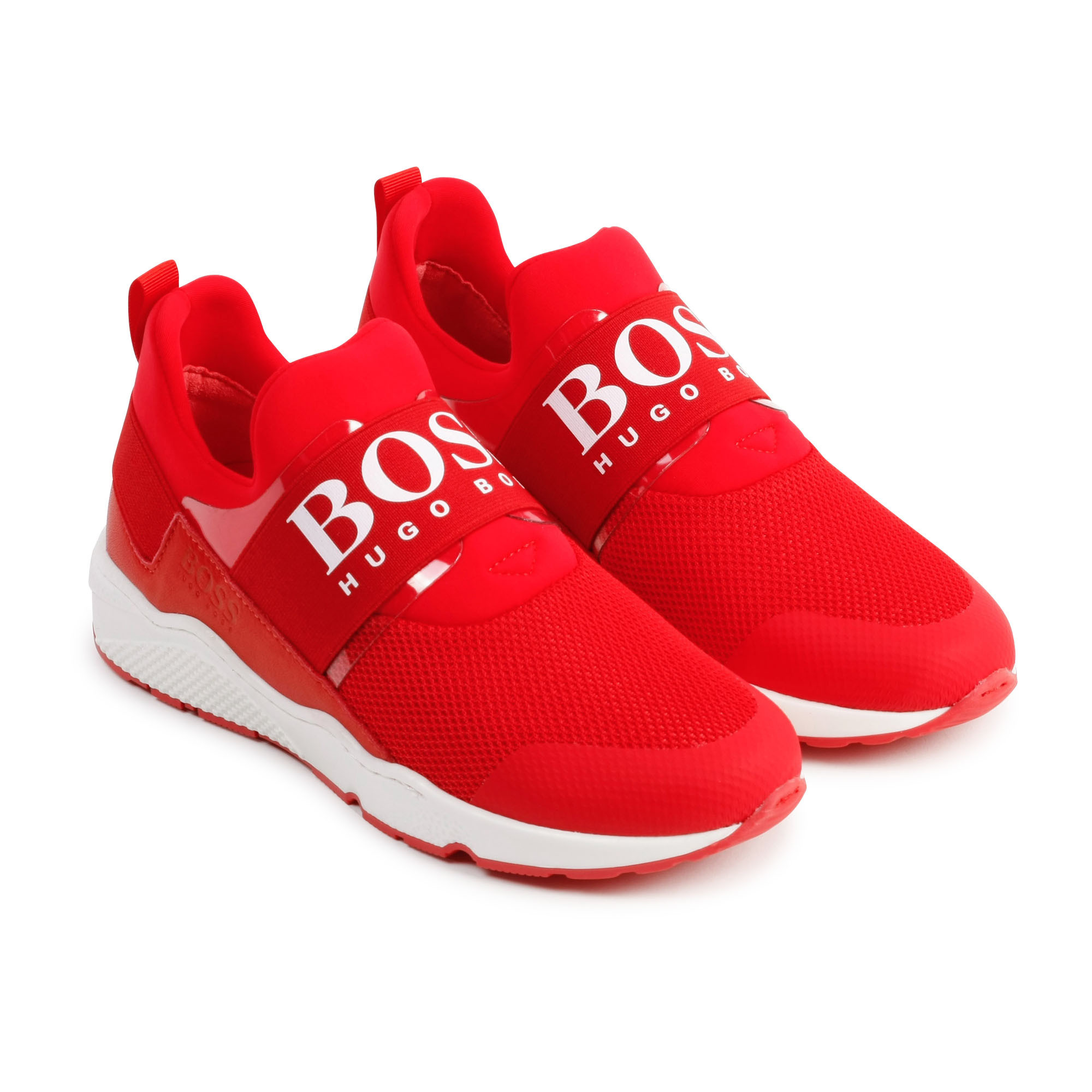 Sneakersy HUGO BOSS J29M93 Bright Red
