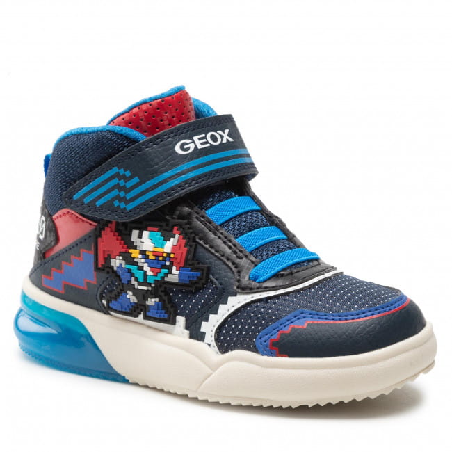 Sneakersy GEOX J Grayjay B. B J269YB 0FUFE C0693 S Navy/Lt Blue